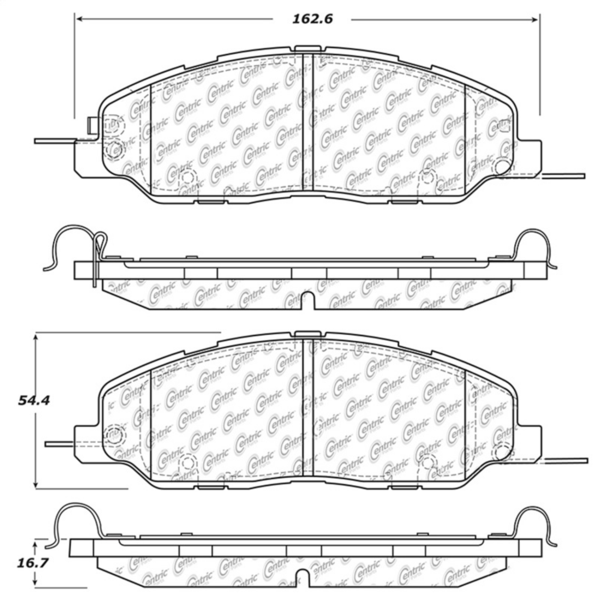 Picture of StopTech Street Touring Brake Pads
