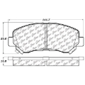 Picture of StopTech Street Touring Brake Pads