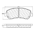 Picture of StopTech Street Touring Brake Pads