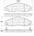 Picture of StopTech Street Touring Brake Pads