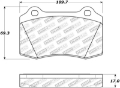 Picture of StopTech Street Touring Brake Pads