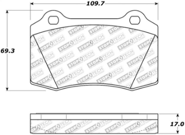 Picture of StopTech Street Touring Brake Pads