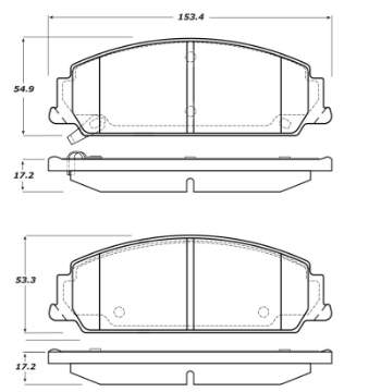 Picture of StopTech Street Touring Brake Pads