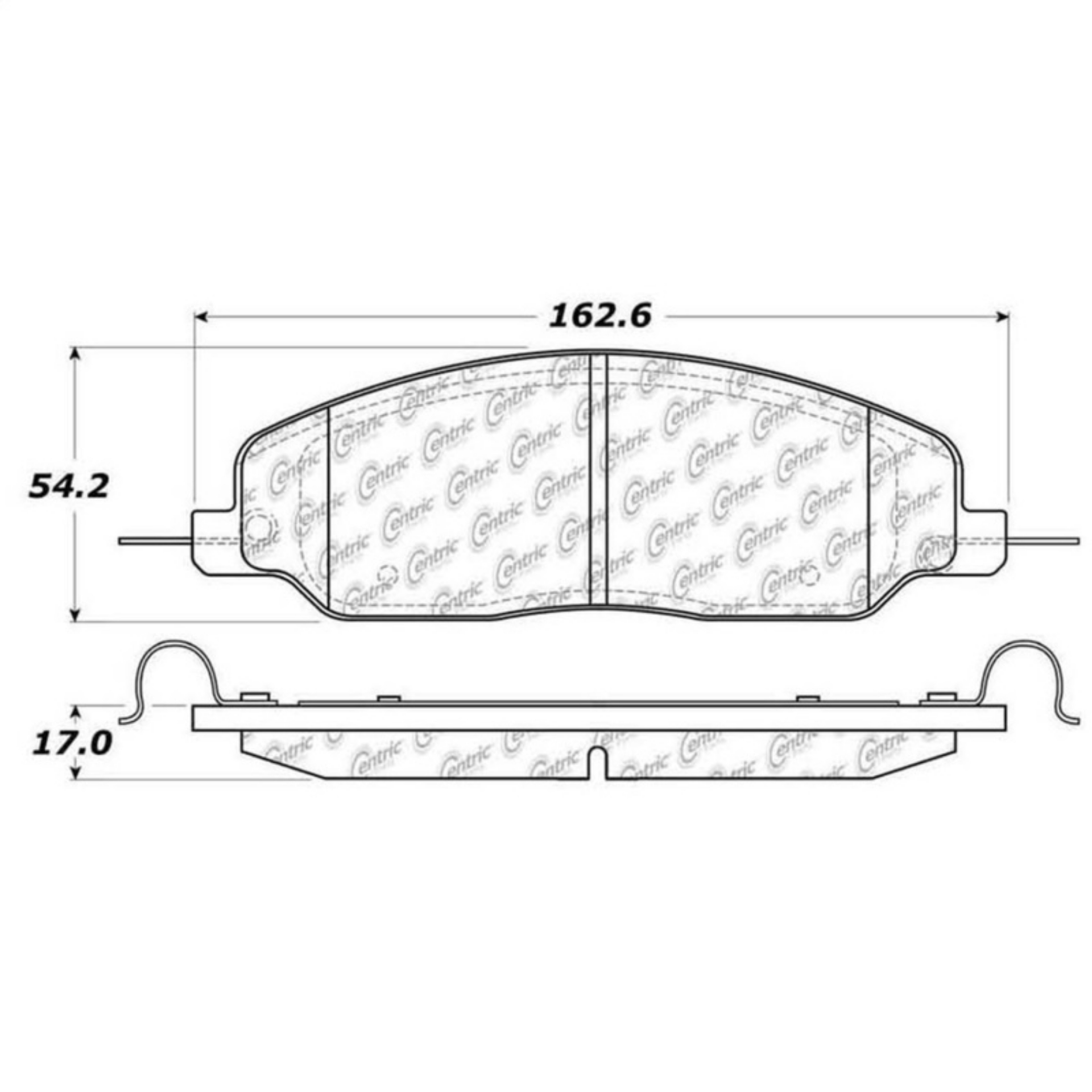 Picture of StopTech Street Touring 05-09 Ford Mustang Cobra-Mach 1 V6-GT Front Brake Pads