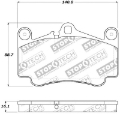 Picture of StopTech Street Touring Brake Pads