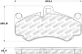 Picture of StopTech Street Touring Brake Pads