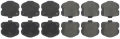 Picture of StopTech Street Touring 06-09 Chevrolet Corvette Z06 Front Brake Pads
