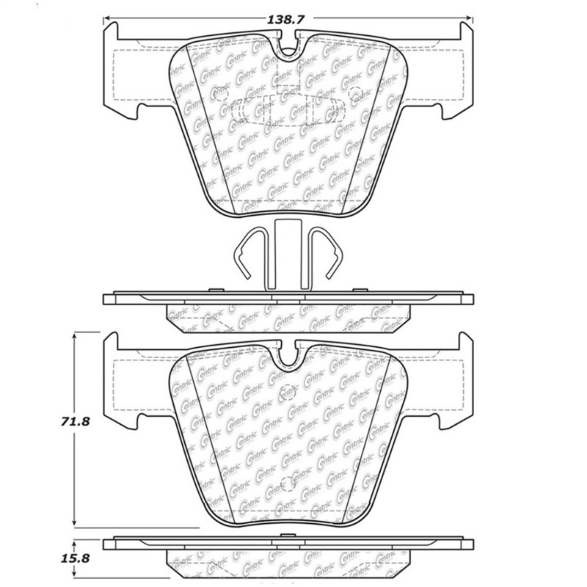 Picture of StopTech Street Touring Brake Pads