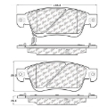 Picture of StopTech Street Touring 07-08 Infiniti G35 2WD Sedan Front Brake Pads