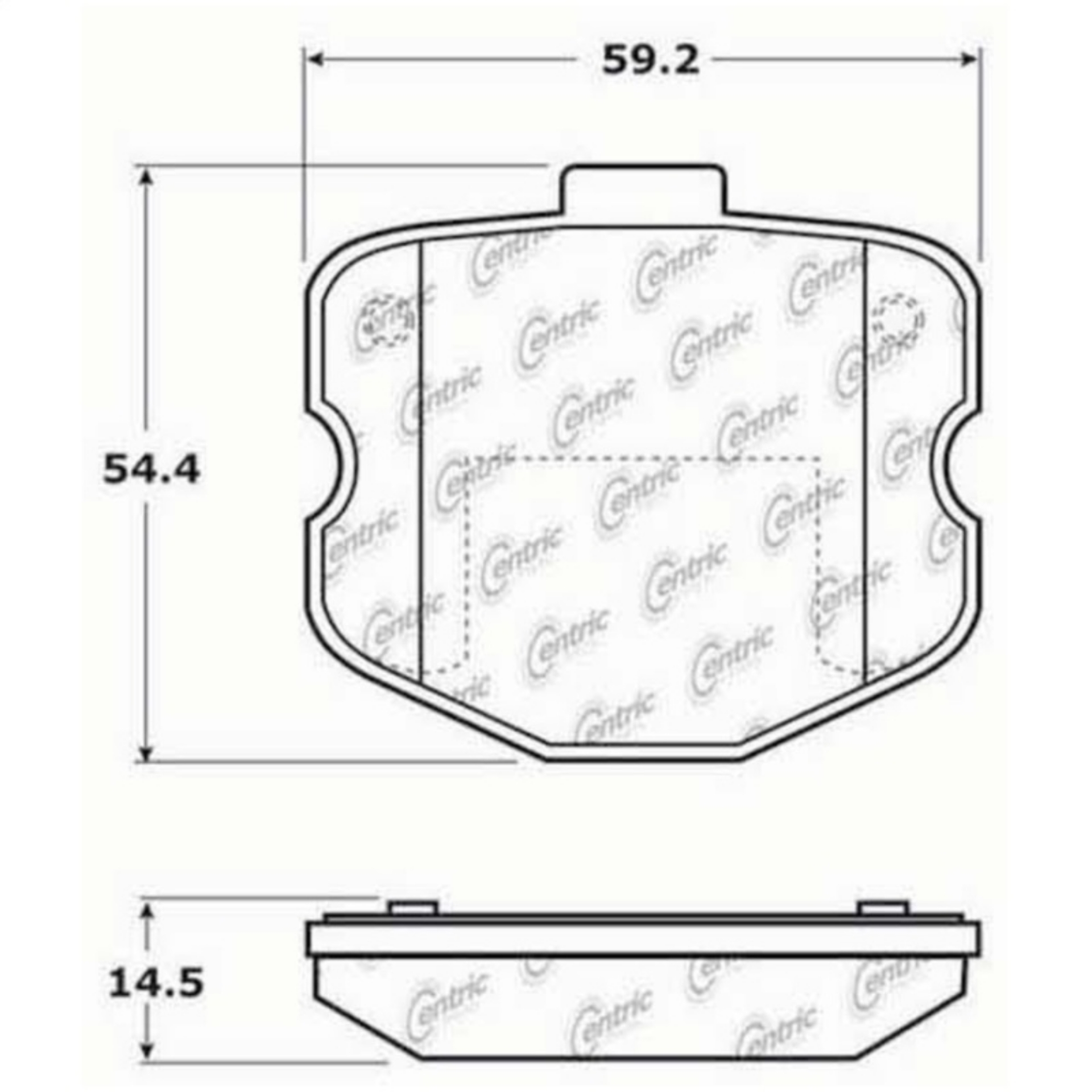 Picture of StopTech Street Touring 06-09 Chvy Corvette Z06 Rear Brake Pads