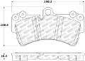 Picture of StopTech Street Touring Porsche Brake Pads