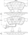 Picture of StopTech Street Touring 07-10 Audi S6-S8 Front Brake Pads