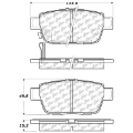 Picture of StopTech Street Touring 06-13 Honda Ridgeline - Acura TL Rear Brake Pads