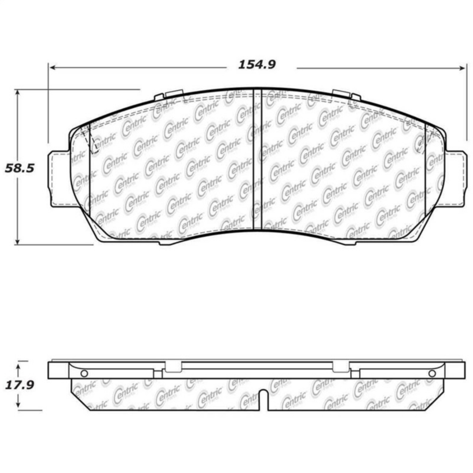 Picture of StopTech Street Touring 11-15 Honda Crosstour-Odyssey Front Brake Pads