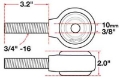 Picture of SPC Performance XAXIS Rod End Ball Joint