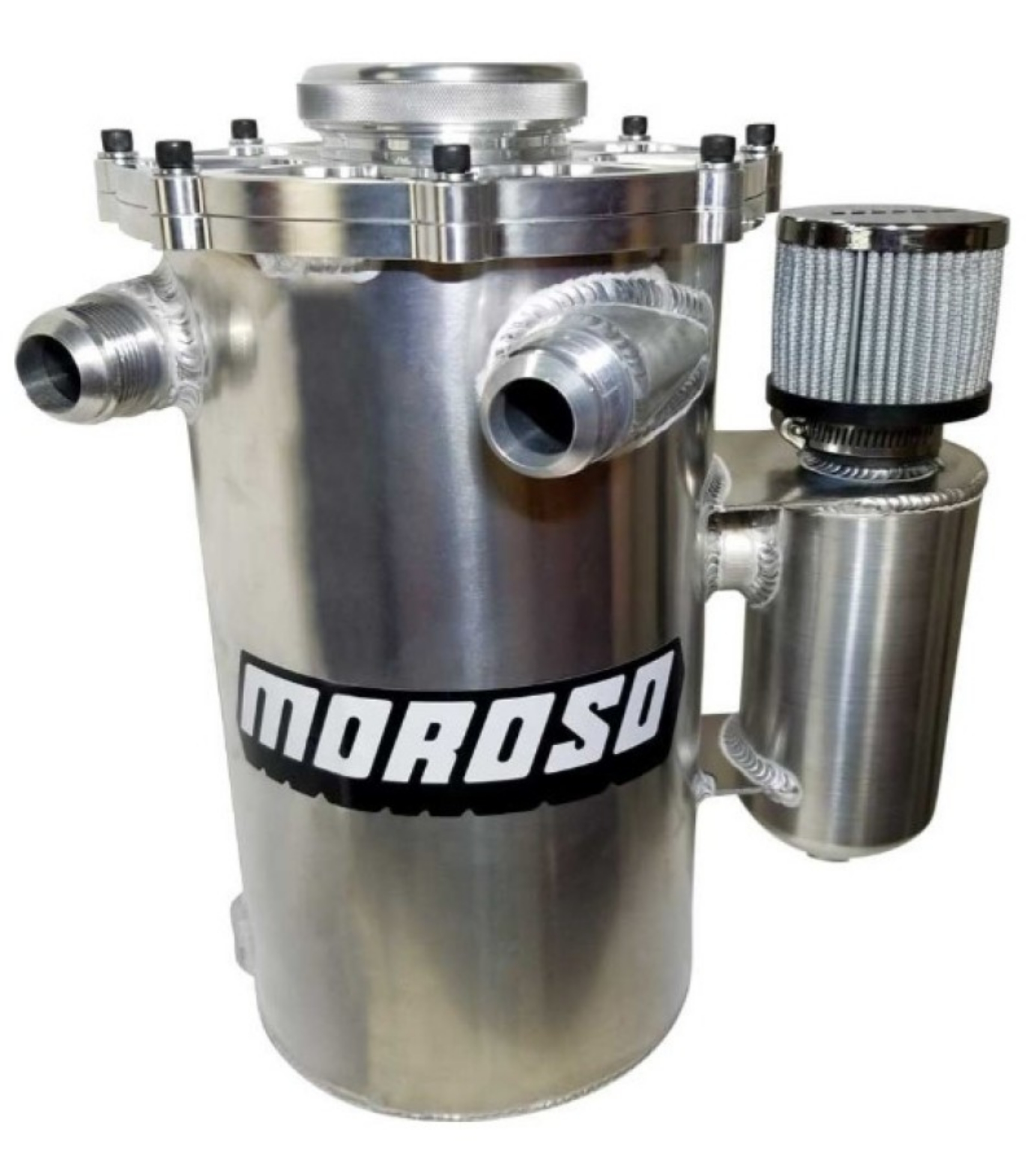 Picture of Moroso Dry Sump Oil Tank - Pro Mod - 13in Tall - 2 Piece - 7in Diameter -16An Fitting