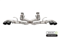 Picture of Corsa 20-25 Corvette C8 3in Xtreme Cat-Back Exhaust 4-5in Blk Quad Tips - Integrates stock AFM Valve