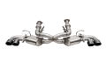 Picture of Corsa 20-25 Corvette C8 3in Valved Cat-Back 4-5in Blk Quad Tips Fits Factory Perf Exhaust DeletesAFM