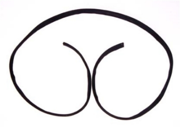 Picture of Omix Windshield Frame Seal 41-49 Ford and Willys Models