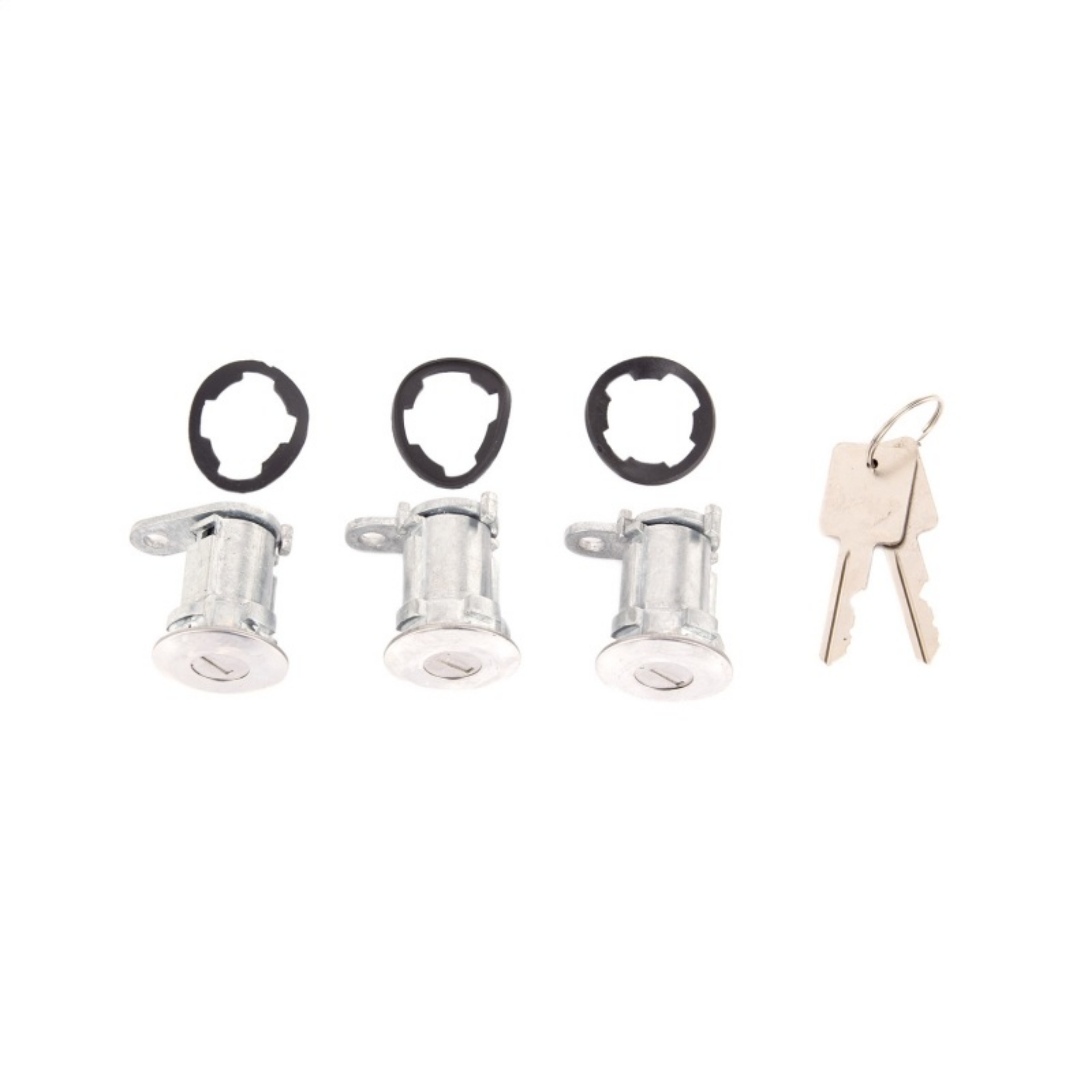 Picture of Omix Door Lock Cylinder Kit 3- 76-90 Jeep CJ-XJ-MJ-YJ