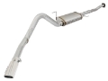 Picture of aFe MACHForce XP SS Exhaust 3in to 3-5in Cat-Back w- Polished Tip 15 Ford F-150 EcoBoost V6 2-7-3-5L