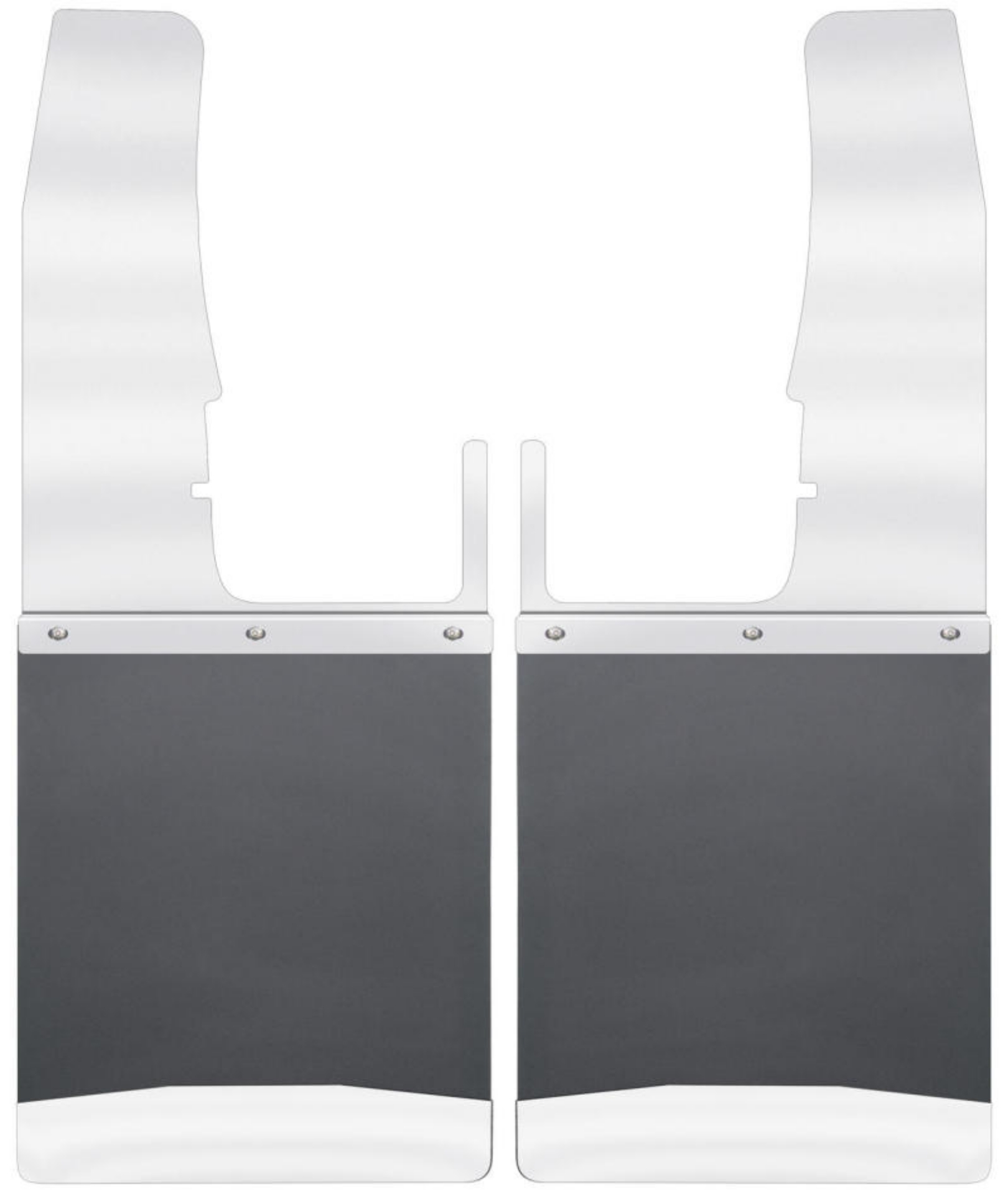 Picture of Husky Liners 09-16 Dodge Ram 1500-2500-3500 12in W SS Top Kick Back Front Mud Flaps