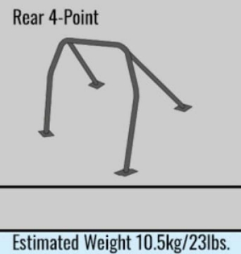 Picture of Cusco Roll Cage 4 Points w- Harness Bar 2016+ Mazda Miata ND5RC - Chromoly S-O - No Cancel