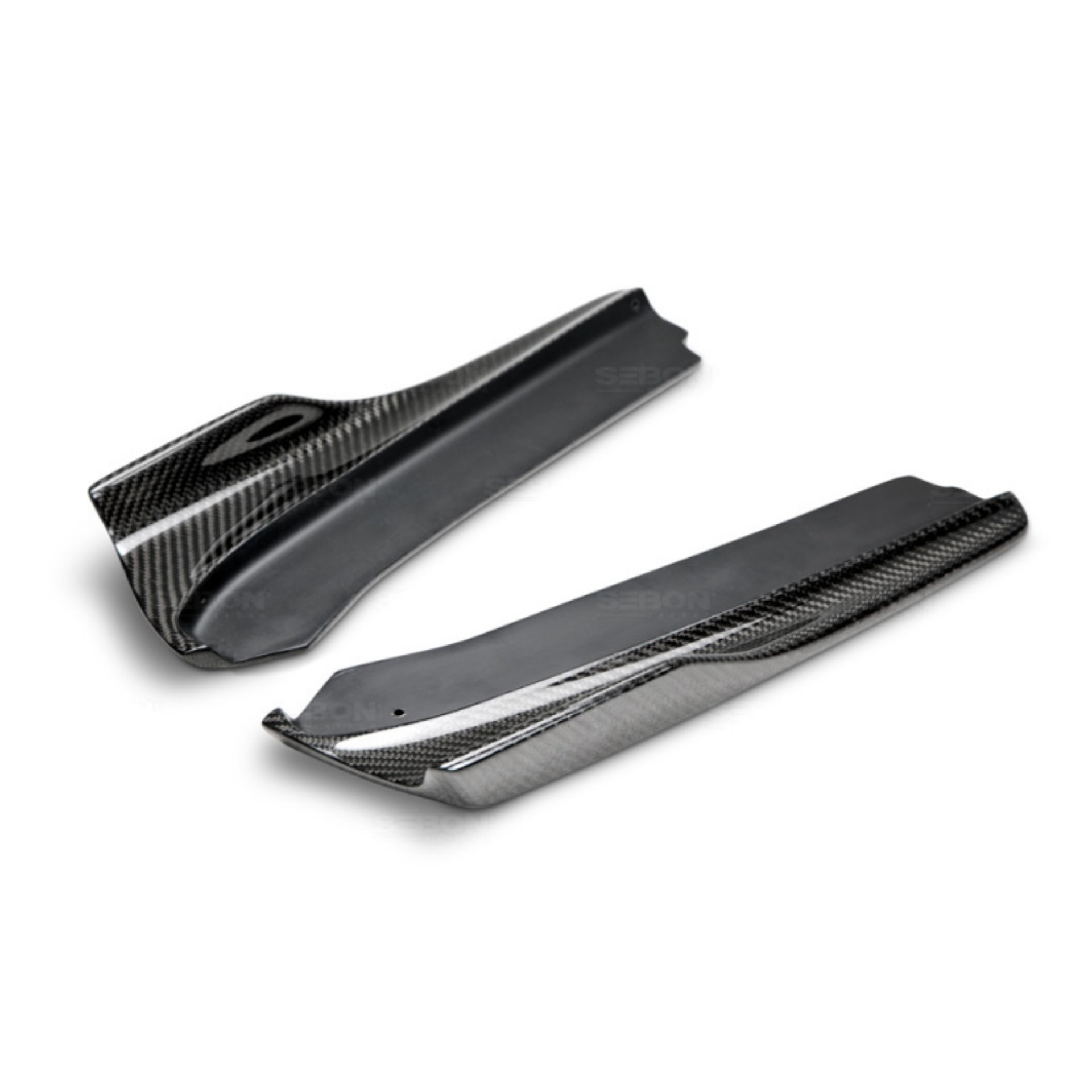 Picture of Seibon 15+ Subaru WRX-STI MB-Style Carbon Fiber Rear Lip