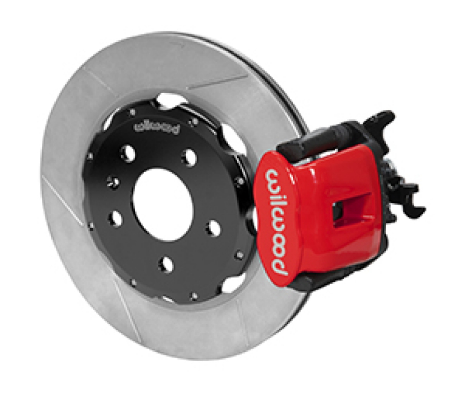 Picture of Wilwood 03-08 Audi A4 Caliper-Combination Parking Brake Rear 12-19 Rotor - Red