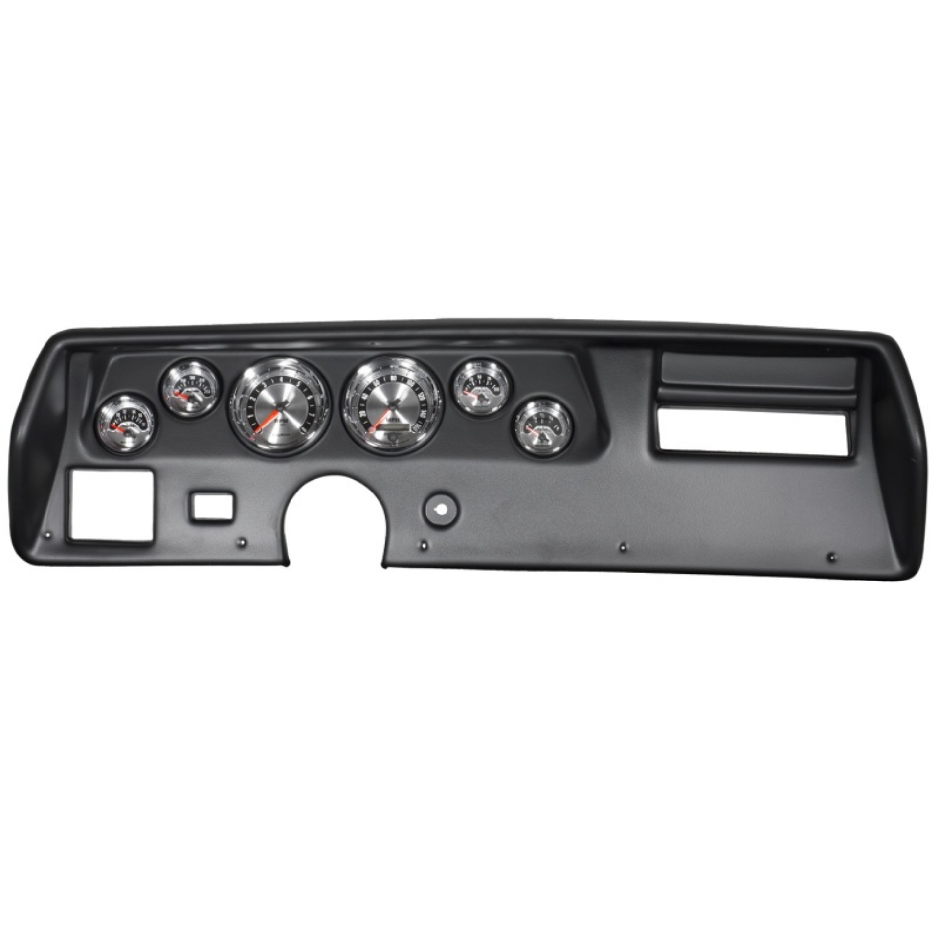 Picture of Autometer American Muscle Gauge Kit 6 Pc Chevelless-Monte 70-72 Tach-Mph-Fuel-Oilp-Wtmp-Volt