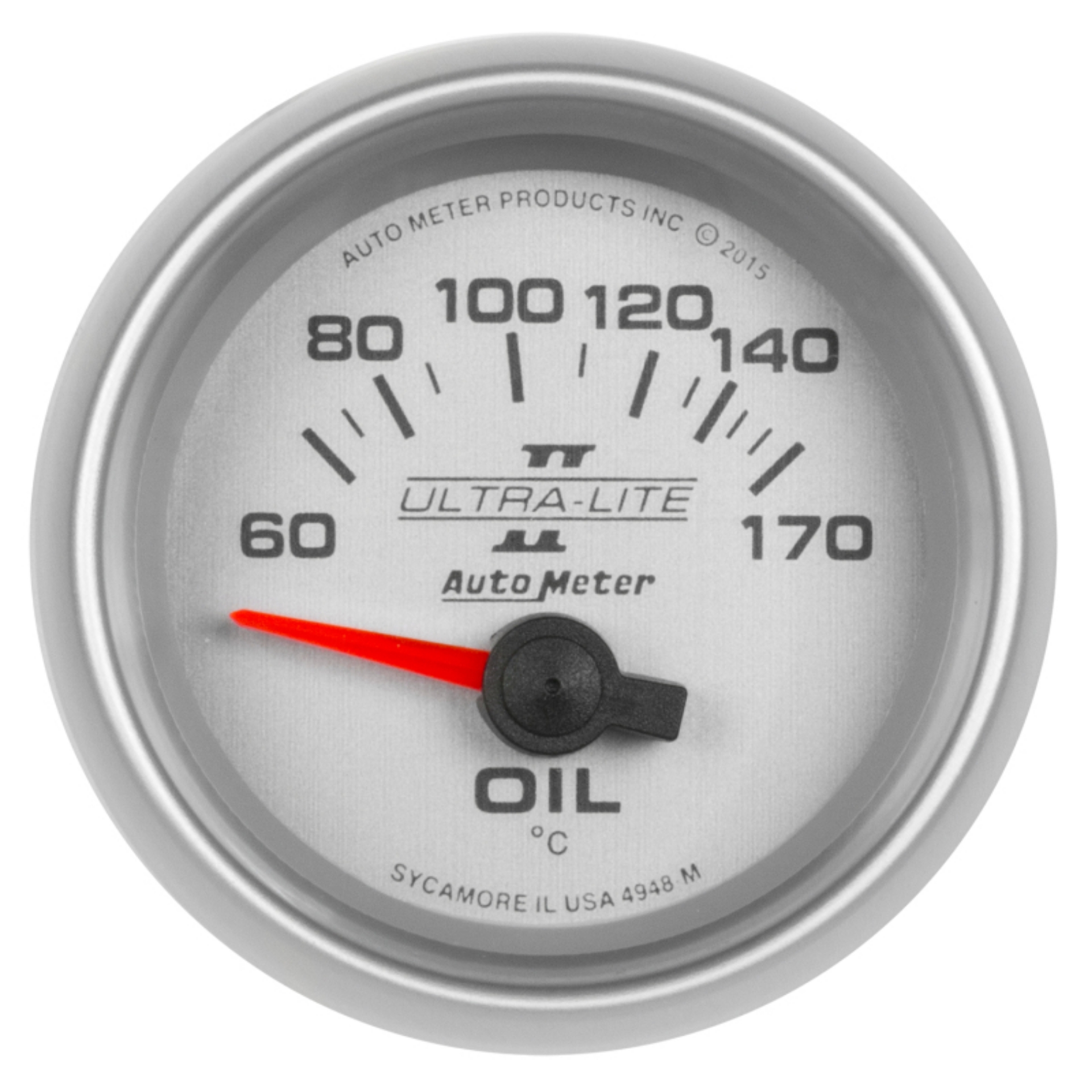 Picture of Autometer Ultra-Lite II Gauge Oil Temp 2 1-16in 60-170f Electric Ultra-Lite II