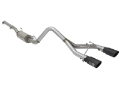 Picture of aFe Rebel Series CB 2-5in Dual Center Exit SS Exhaust w- Black Tips 07-15 Jeep Wrangler 3-6L-3-8L V6