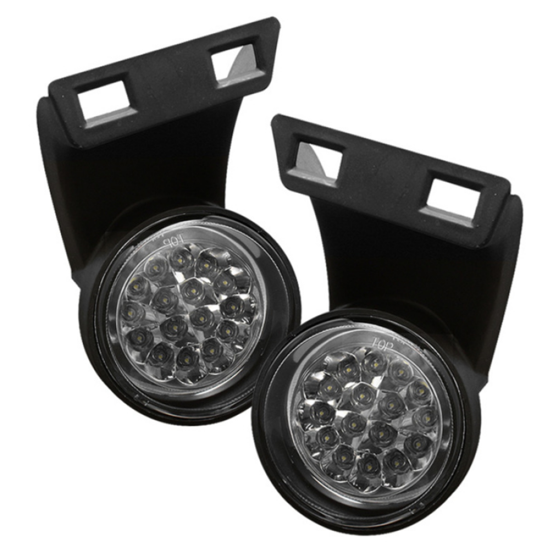 Picture of Spyder Dodge Ram 1500 94-01 LED Fog Lights w-swch  not fit the turbo diesel- Clear FL-LED-DRAM94-C
