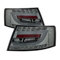 Picture of Spyder Audi A6 05-08 4Dr Sedan Only Light Bar LED Tail Lights Smke ALT-YD-AA605V2-LBLED-SM