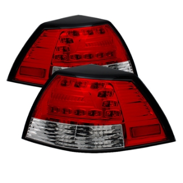 Picture of Spyder Pontiac G8 08-09 LED Tail Lights Red Clear ALT-YD-PG808-LED-RC