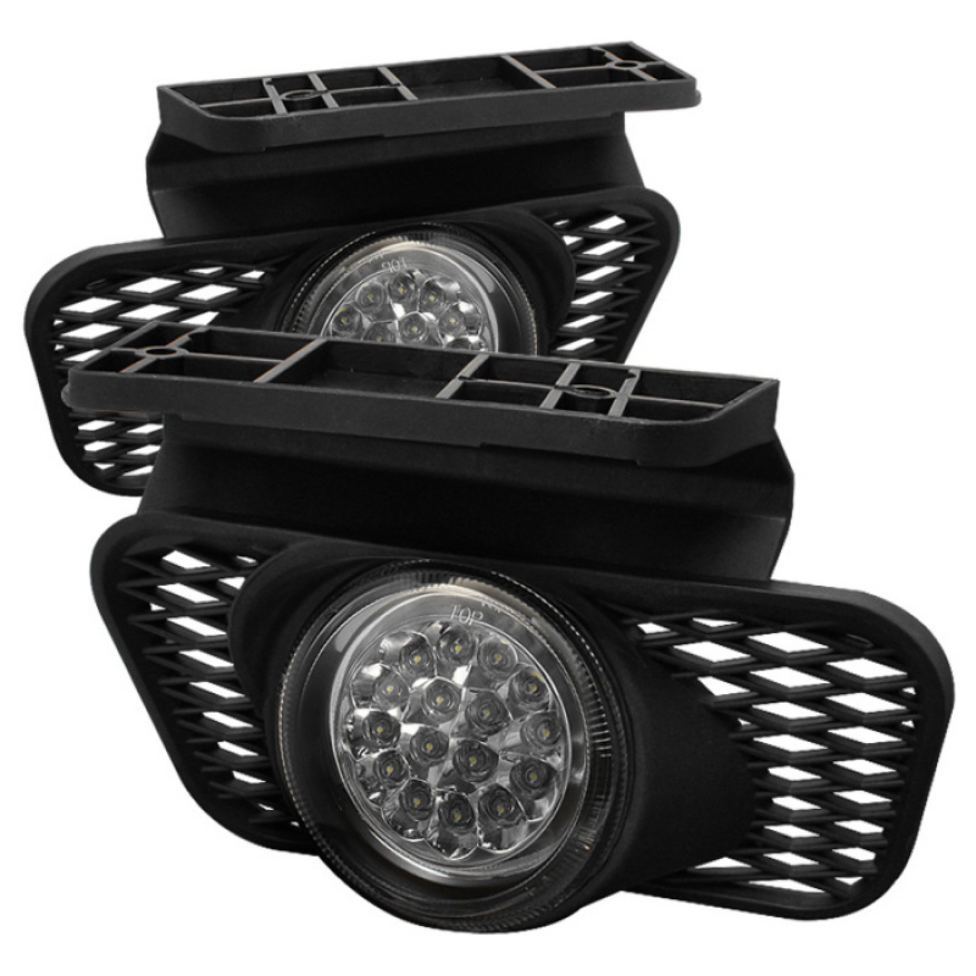 Picture of Spyder Chevy Silverado 03-06 LED Fog Lights w-swch FL-LED-CSIL03-C
