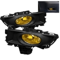 Picture of Spyder Mazda 3 07-08 4Dr OEM Fog Lights Wont Fit Sports-Gt Or Htchbckw-swch Yellow FL-CL-MAZ307-Y
