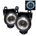 Picture of Spyder Chevy Silverado 1500-2500 99-02 Projector Headlights CCFL Halo LED Black Smoke FL-P-GD99-HL