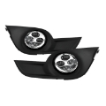 Picture of Spyder Nissan Altima 2013-2015 Sedan Daytime DRL LED Running Fog Lights w-Switch Clear FL-DRL-NA13-C