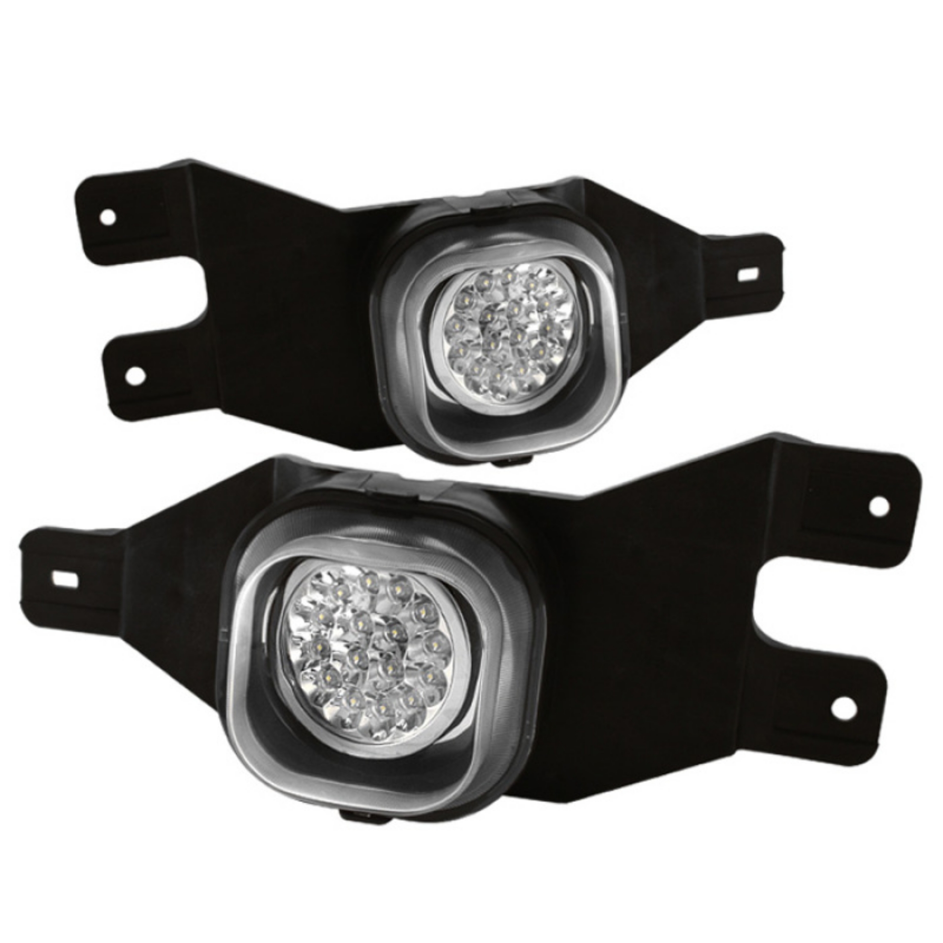 Picture of Spyder Ford F250-F350 99-04-Ford Excursion 00-05 LED Fog Lights w-Switch Clear FL-LED-FF25001-C