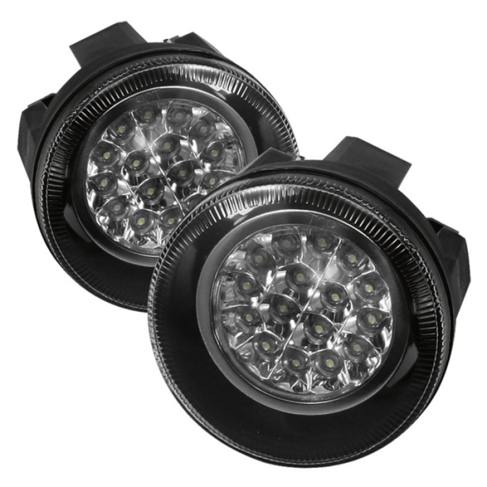 Picture of Spyder Dodge Dakota 01-04-Dodge Durango 01-03 LED Fog Lights w-Switch Clear FL-LED-DDAK01-C