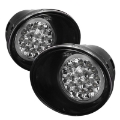 Picture of Spyder Nissan Titan 04-12-Nissan Armada 04-12 LED Fog Lights w-Switch Clear FL-LED-NT04-C