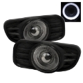 Picture of Spyder Jeep Grand Cherokee 99-04 Halo Projector Fog Lights w-Switch Clear FL-P-JGC99-HL