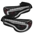 Picture of Spyder Scion FRS 12-14-Subaru BRZ 12-14 Light Bar LED Tail Lights Black ALT-YD-SFRS12-LBLED-BK
