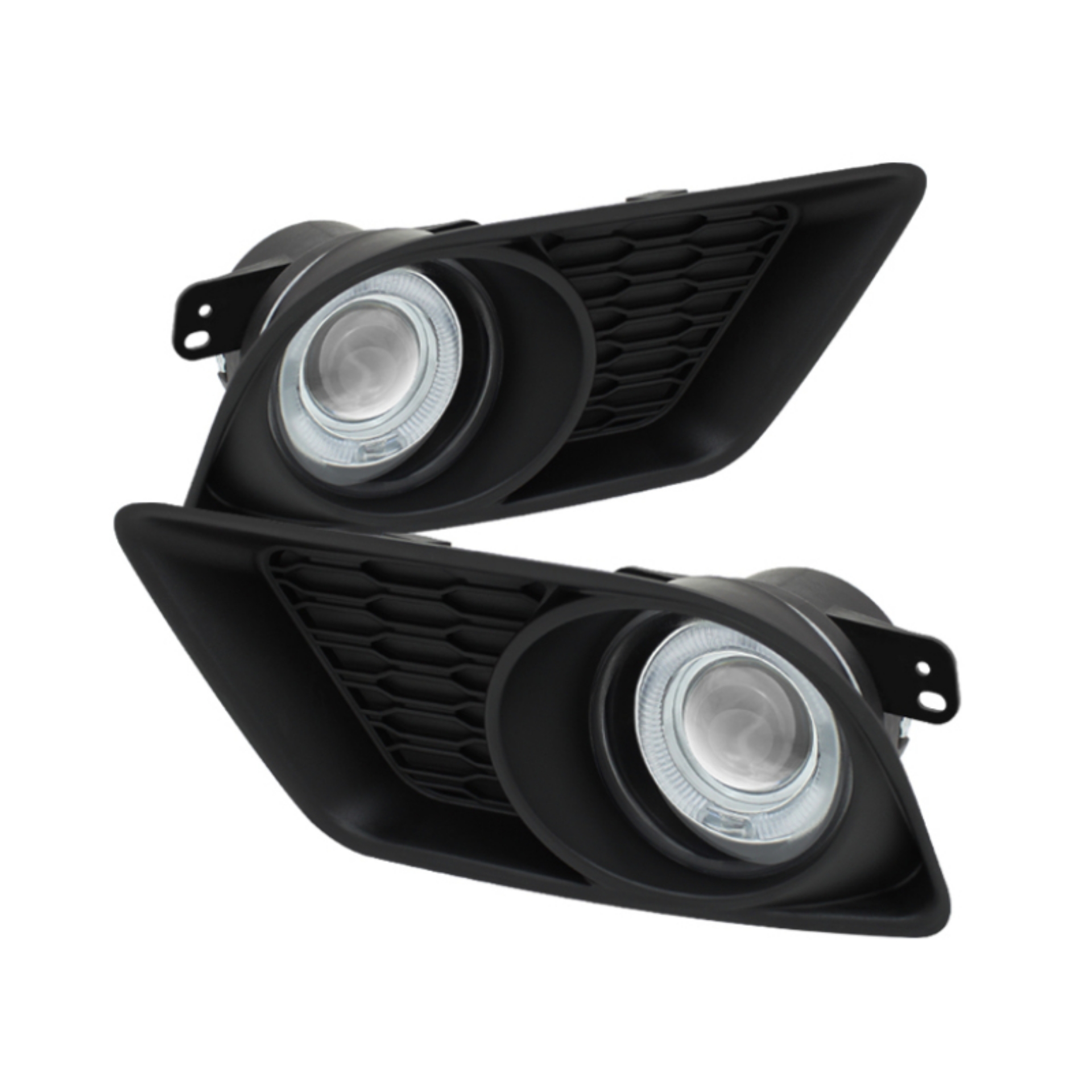 Picture of Spyder Dodge Charger 2011-2014 Halo Projector Fog Lights w-Switch Clear FL-P-DCH2011-C