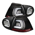 Picture of Spyder Volkswagen Golf V 06-09 LED TURN SIGNAL LED Tail Lights Black ALT-YD-VG03-LED-BK