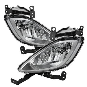 Picture of Spyder Hyundai Elantra 2011-2013 OE Style Fog Lights W-Switch Clear FL-HYE2011-C