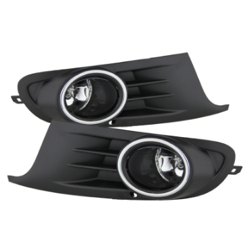 Picture of Spyder Volkswagen Golf TDI TSI OEM Style Fog Lights w-Switch Clear FL-VG2010-C