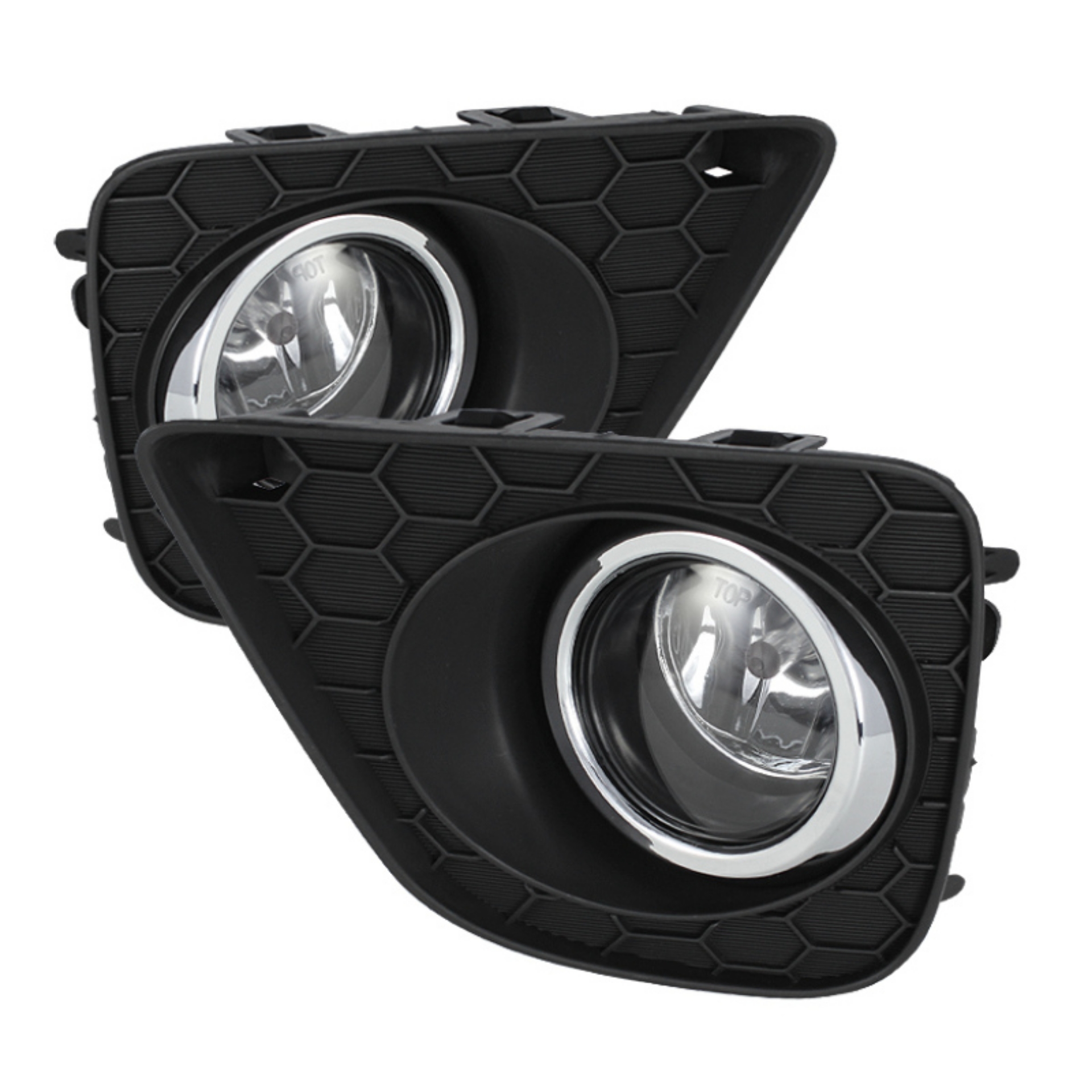 Picture of Spyder Honda Accord 2013-2015 2Dr OEM Fog Lights W-Switch- Clear FL-HA2013-2D-C