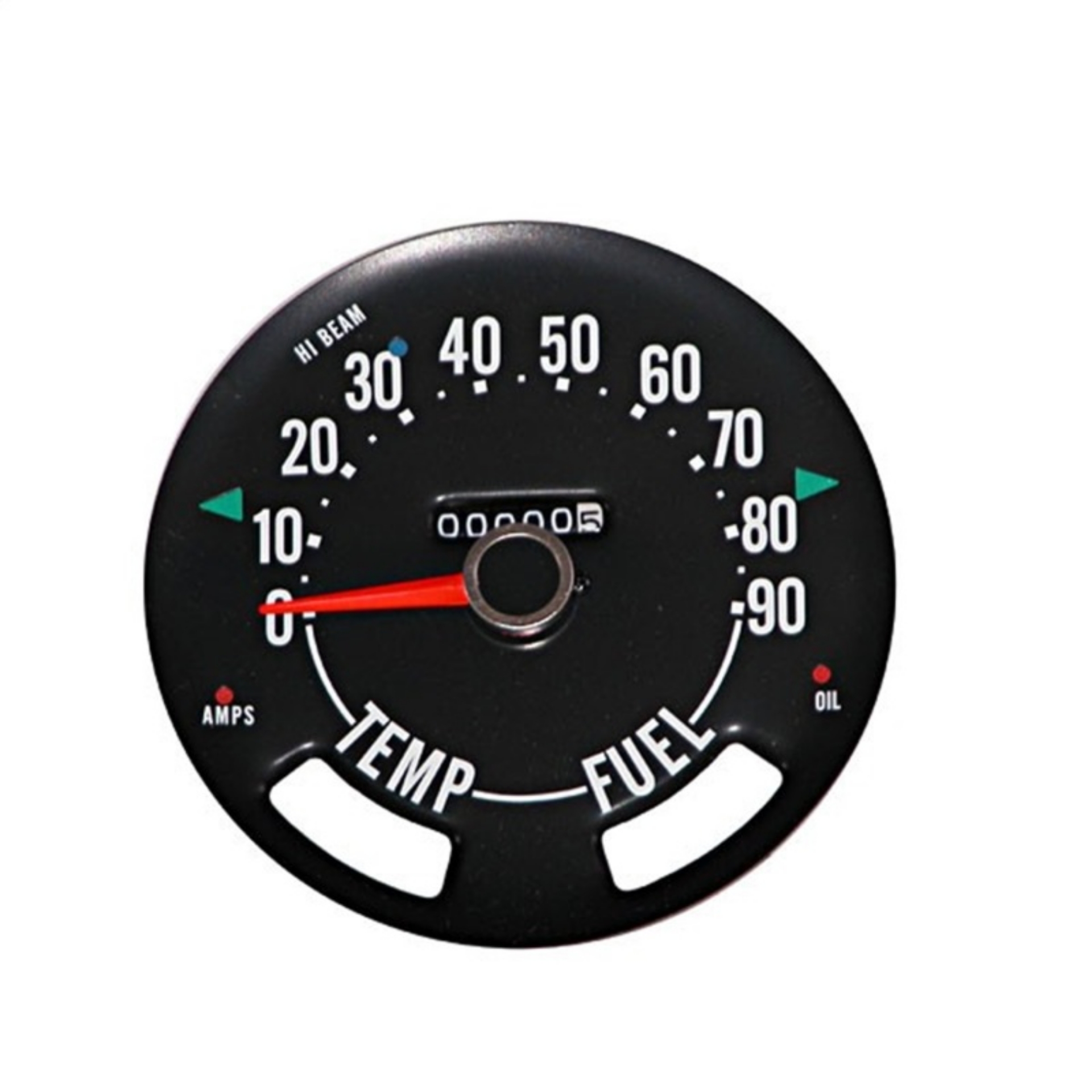 Picture of Omix Speedometer Gauge 0-90 MPH 55-79 Jeep CJ Models